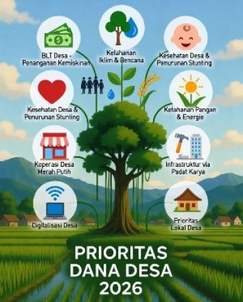 Prioritas Penggunaan Dana Desa Tahun 2026